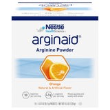 Arginaid frente del paquete naranja mostrando sobres individuales y conveniencia