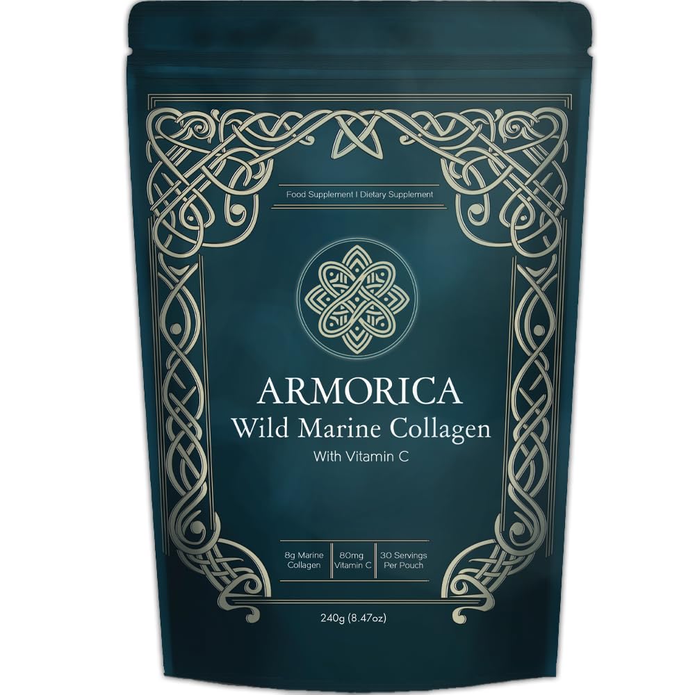 ARMORICA frente del envase mostrando diseño y cantidad 240 g, confianza de pureza