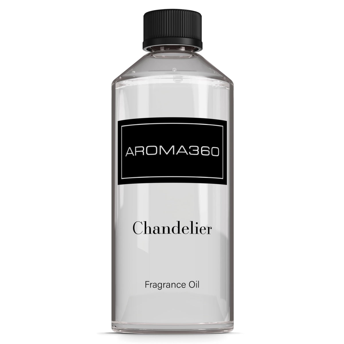 Aroma360 botella frontal 500 ml mostrando elegancia y capacidad