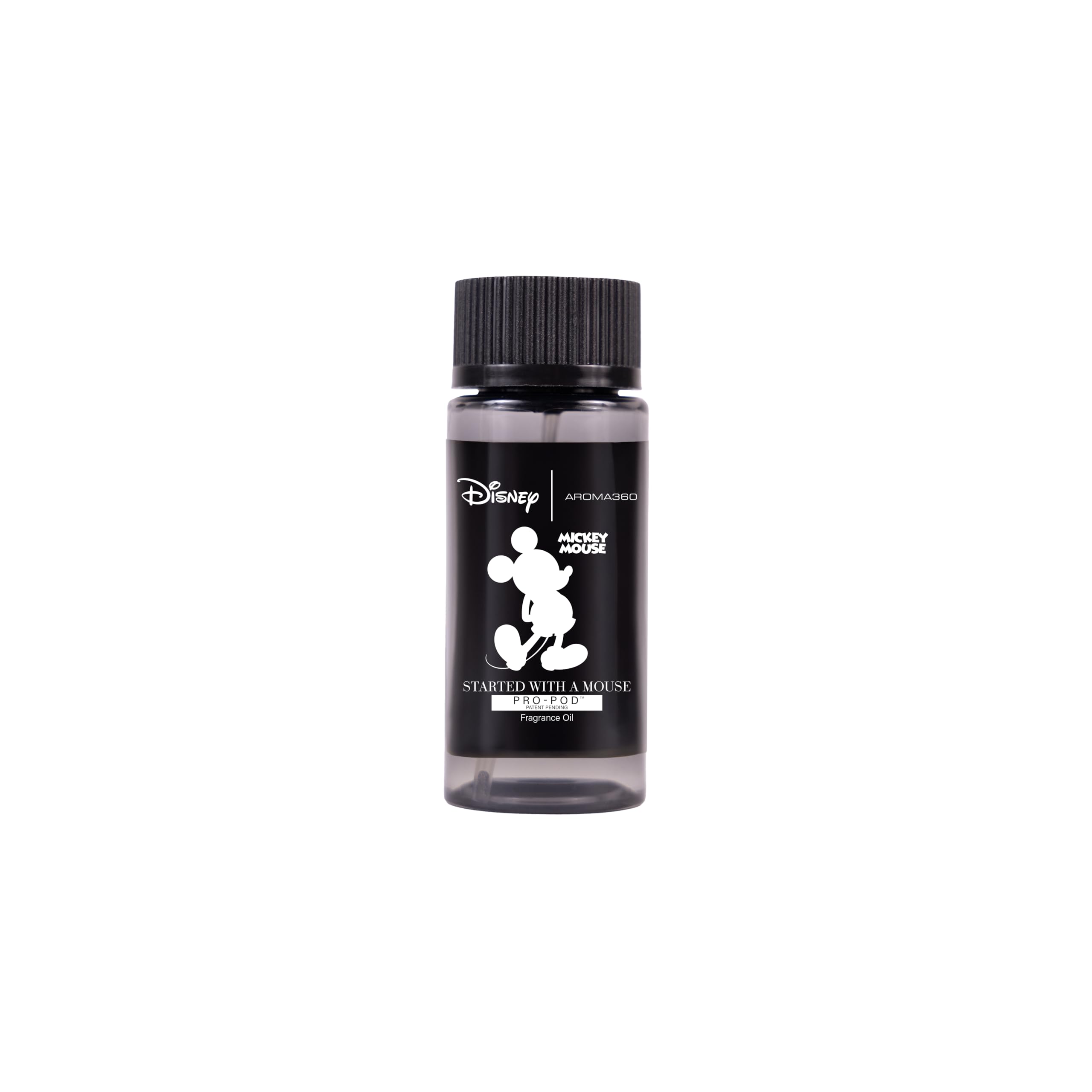 Aroma360 frasco frontal Started With A Mouse muestra formato 50 ml y diseño elegante