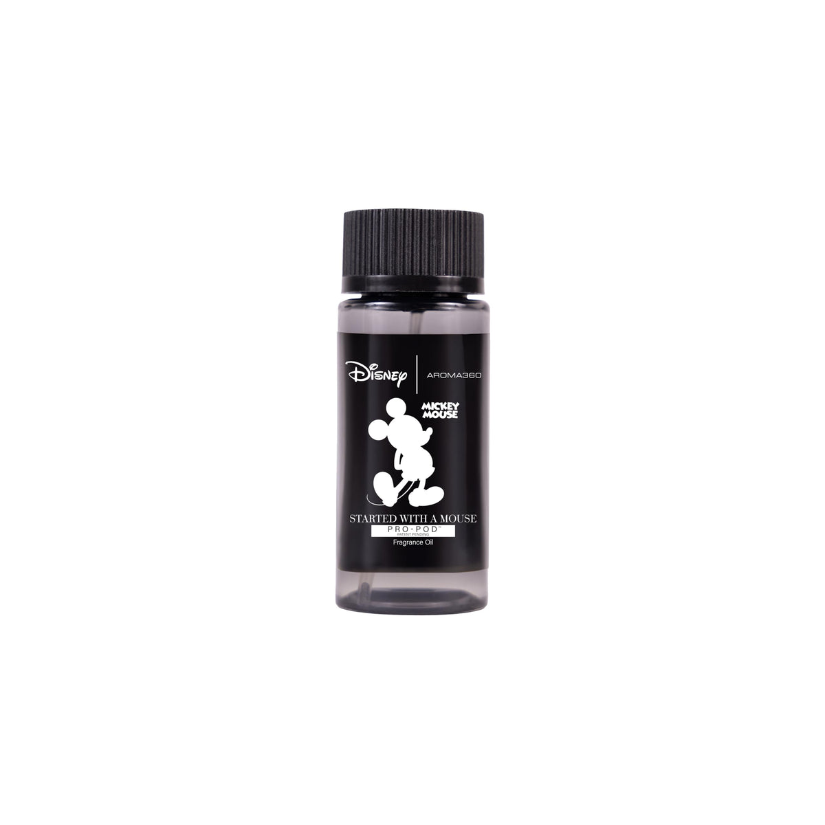 Aroma360 frasco frontal Started With A Mouse muestra formato 50 ml y diseño elegante