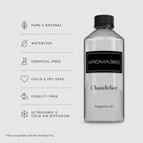 Aroma360 gota de aceite en detalle que muestra pureza y textura