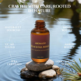 Aromadd gota de aceite mostrando textura concentrada y difusión duradera
