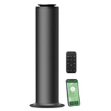 Aromadd difusor de pie frontal, diseño elegante y cobertura amplia