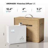 Aromadd embalaje y manual listos para instalar con instrucciones claras