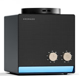 Aromadd vista frontal del difusor que muestra diseño elegante y ahorro de espacio