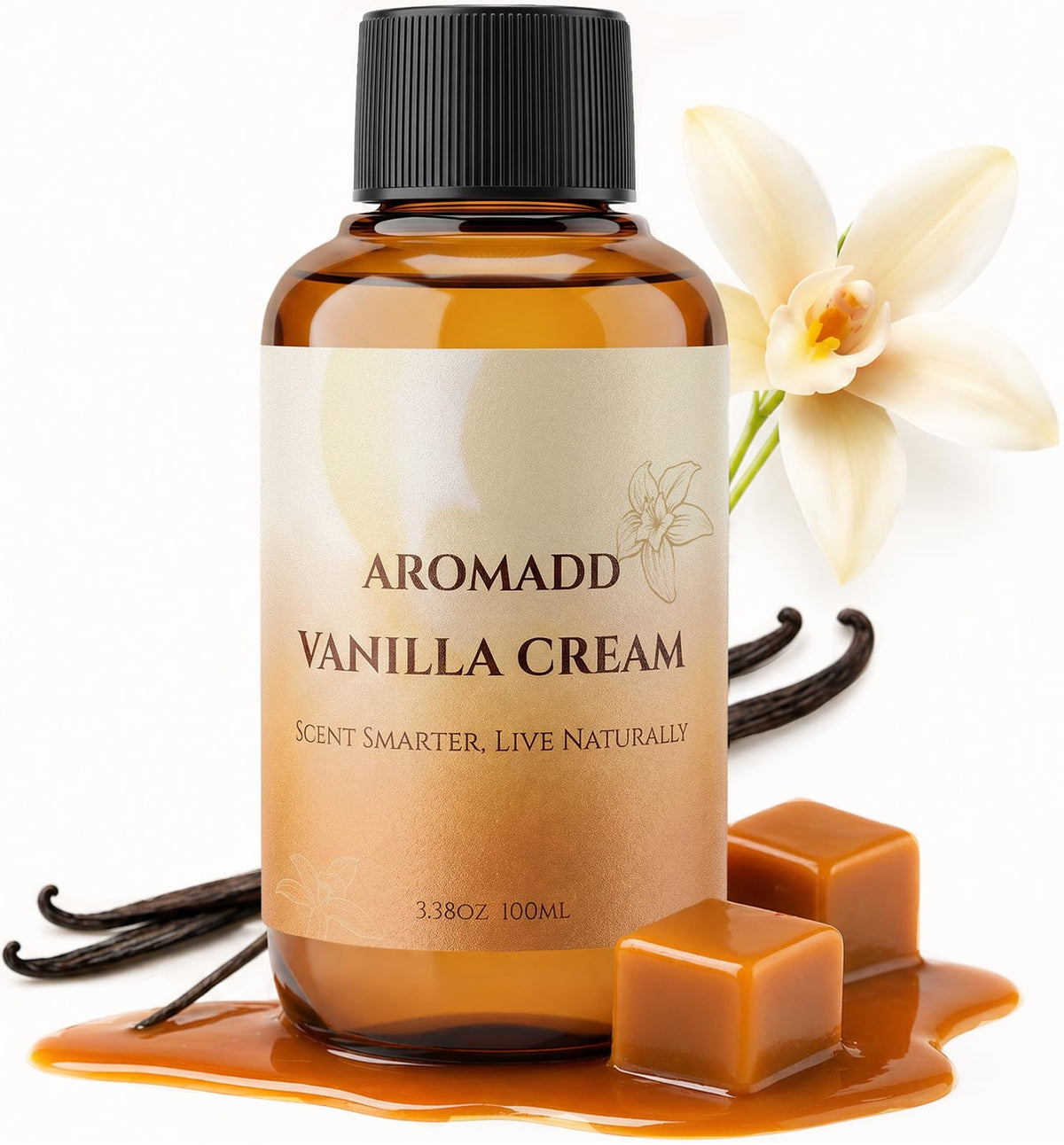 AROMADD frasco frontal 100 ml mostrando presentación y volumen