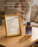 Aromadd etiqueta en primer plano indicando formulación sin agua ni alcohol