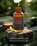 Aromadd botella colocada en difusor compatible mostrando uso correcto