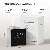 Aromadd comparativa de tamaño para ver escala en un entorno doméstico