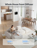 Aromadd como unidad de sobremesa en sala creando ambiente