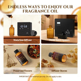 Aromadd ambiente de salón perfumado con Vanilla Silk creando atmósfera cálida