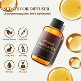 Aromadd embalaje y cierre seguro Vanilla Silk destacando calidad del producto