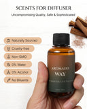 Aromadd comparación de escala con manos para ver 100 ml práctico
