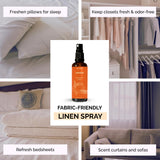 Aromafume en uso sobre almohada para un descanso con aroma
