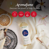 Aromafume Nag Champa en sesión de yoga creando ambiente sereno