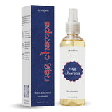 Aromafume Nag Champa frasco frontal mostrando diseño y tamaño práctico