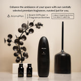 AromaPlan difusor en sala, perfuma ambiente hasta 500 ft²