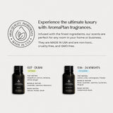 AromaPlan frascos Dubai y 24 Knights mostrando etiquetas y calidad
