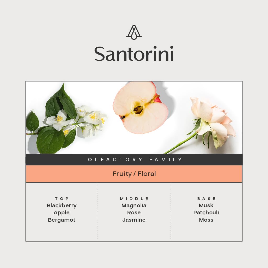 AromaPlan Santorini en difusor cold-air emitiendo aroma constante