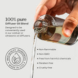 AROMAPLAN aceite usado en difusor en sala para crear ambiente profesional y acogedor