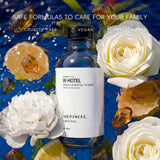 AROMASOUL difusor en uso en sala, fragancia creando ambiente sofisticado