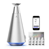 AROMASOUL difusor frontal plata visual elegante y cobertura amplia