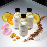 AROMASOUL ingredientes cítricos y florales ilustrando notas clave del aroma