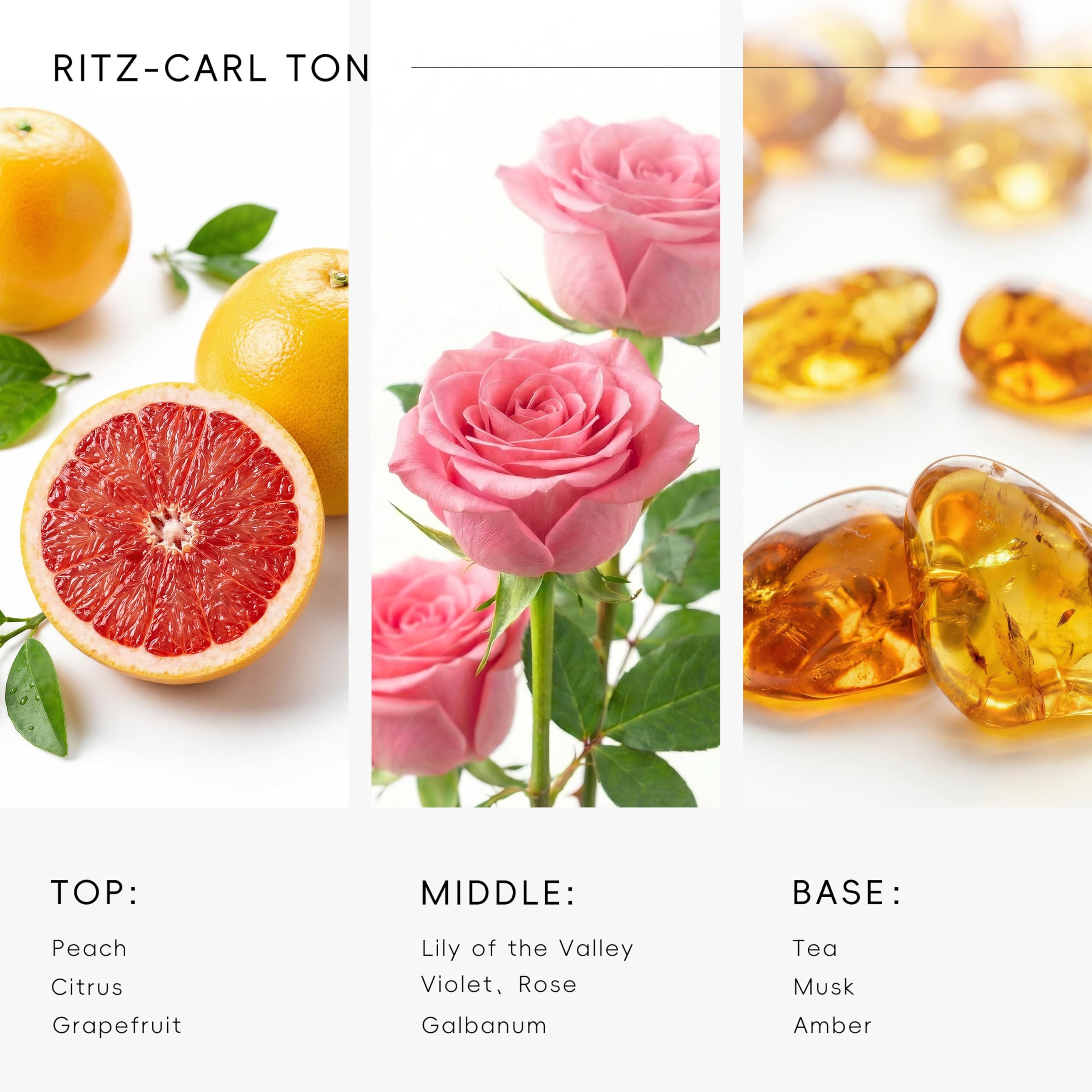AROMASOUL lista de notas olfativas resaltando ingredientes principales