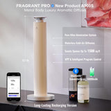 AROMASOUL detalle de textura metálica que destaca durabilidad y acabado premium