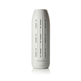 AromaTech Ambience vista frontal blanco stone presenta diseño cerámico elegante y perfuma eficazmente