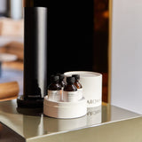 AromaTech disposición de los cuatro frascos 10 ml, variedad para probar aromas