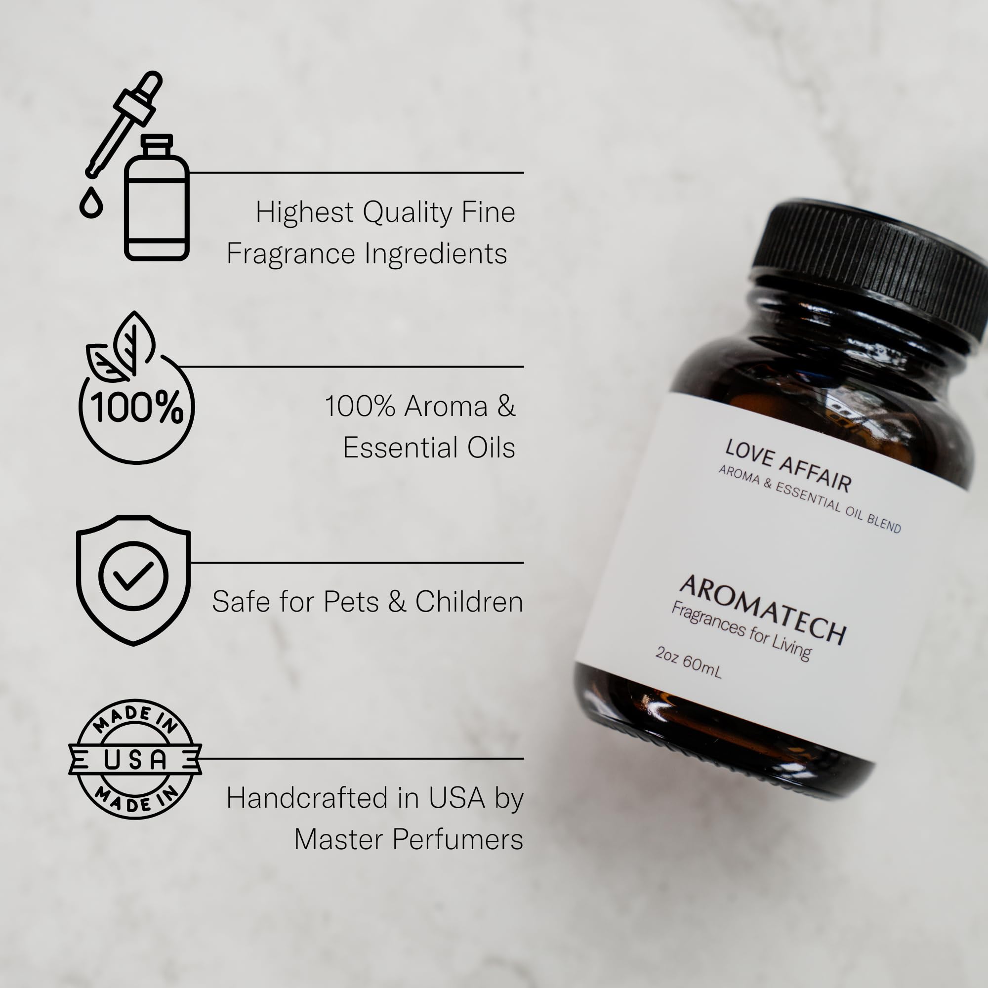 AromaTech gota de aceite mostrando textura pura y concentración