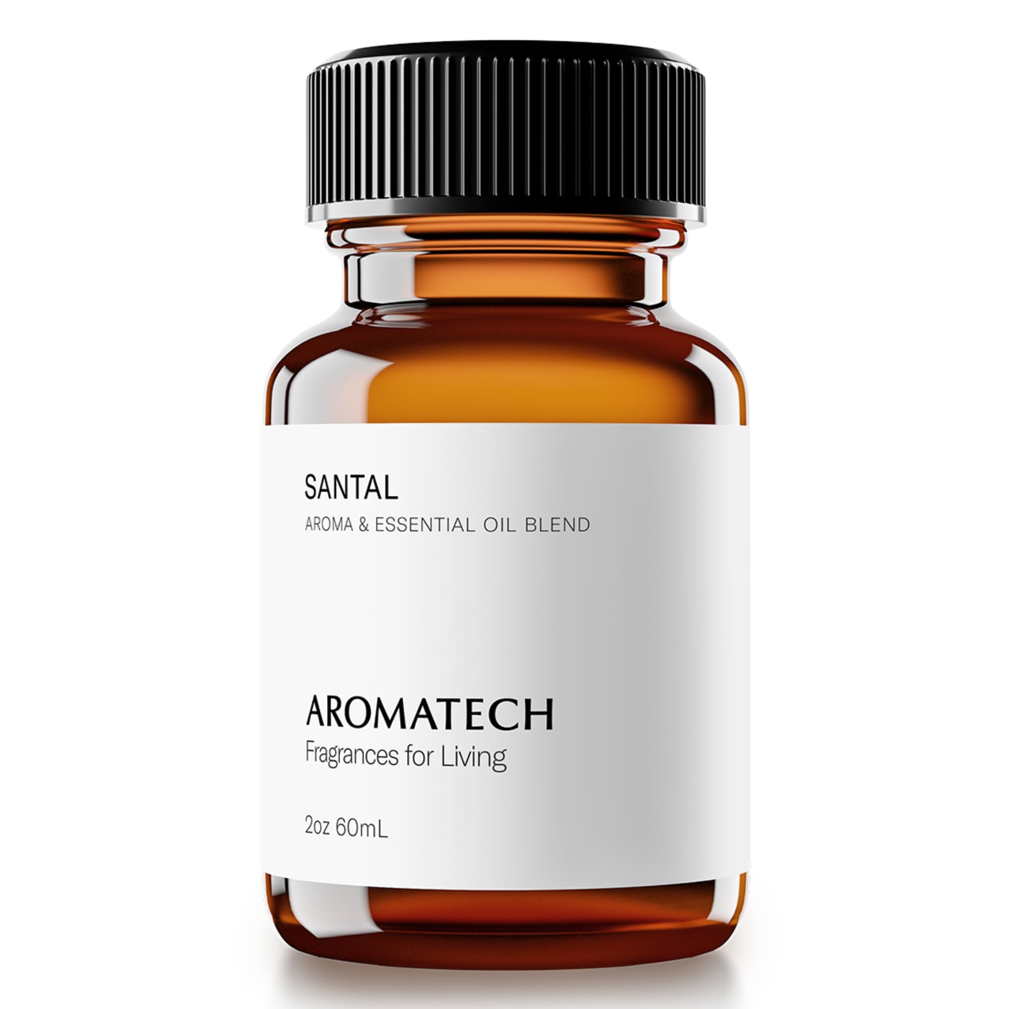 AromaTech caja y frasco Santal embalaje listo para regalo