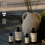 AromaTech frasco junto a regla para mostrar tamaño práctico
