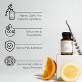 AromaTech gota de aceite en close-up mostrando textura limpia y pura