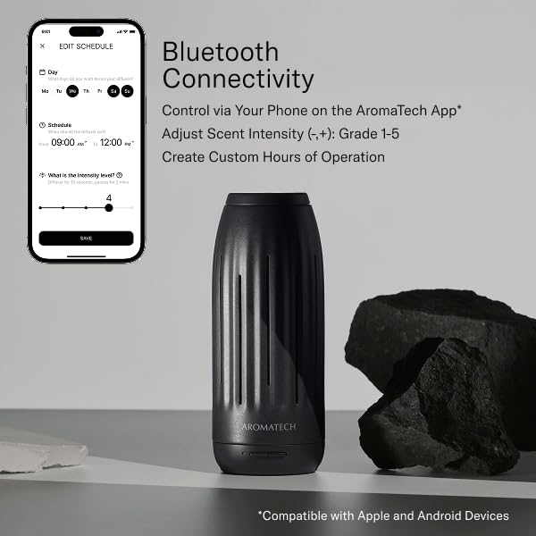 AromaTech primer plano textura acrílico que resalta calidad y acabado duradero