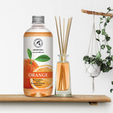 AROMATIKA recarga en un escritorio de oficina creando ambiente fresco