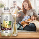 AROMATIKA envase en sala creando ambiente cálido y acogedor