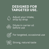AROMAVITA etiqueta con sello USDA Organic y trazabilidad clara