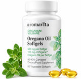 AROMAVITA envase frontal mostrando 60 cápsulas y etiqueta clara