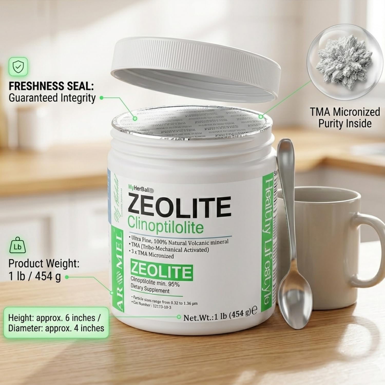 aromel textura polvosa ultra fina detalle que facilita mezclado homogéneo