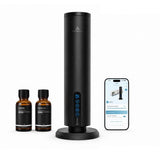 Aromify Breeze vista frontal negro, diseño compacto y elegante