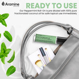 Aromine textura del aceite en gota para ilustrar pureza y suavidad
