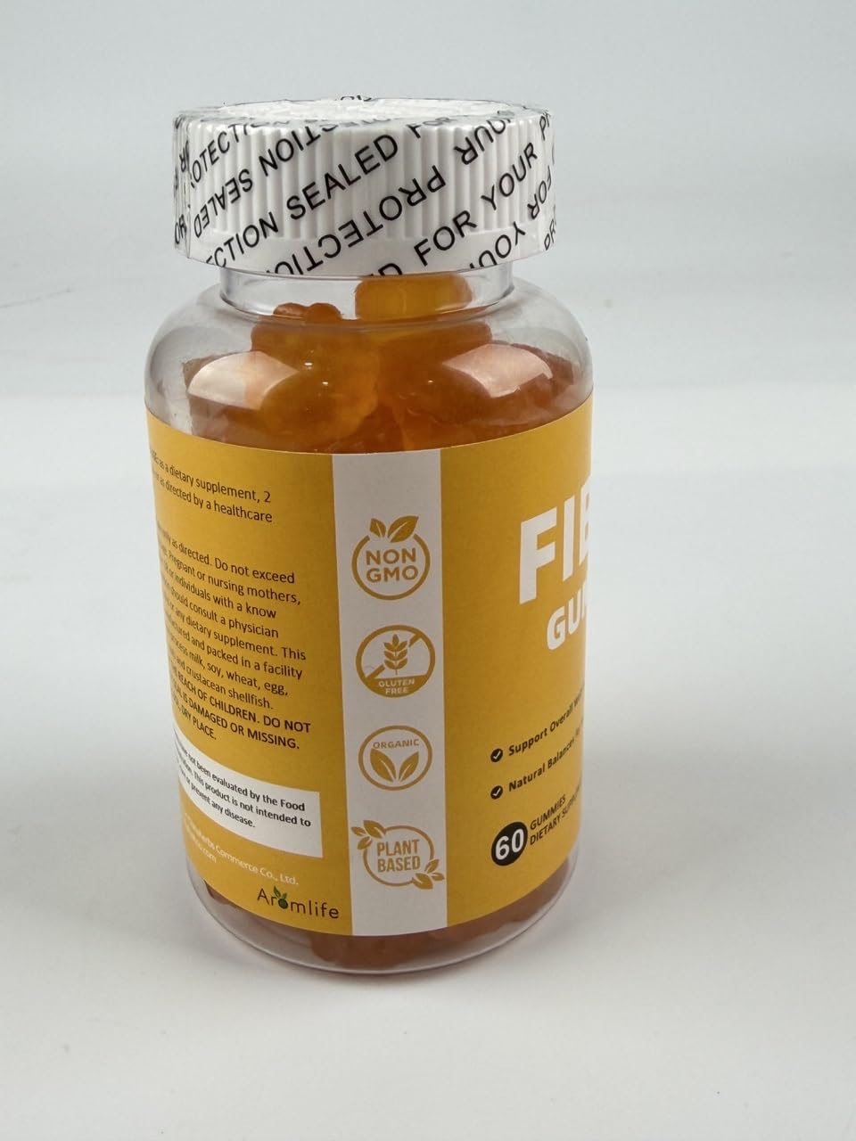 Aromlife gomitas en bolso para llevar y mantener la rutina