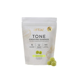 Arrae frasco frontal de Tone Gummies, presentación clara y atractiva