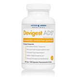 Arthur Andrew Medical Devigest etiqueta con ingredientes para identificar enzimas clave