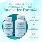 Arthur Andrew Medical etiqueta nutricional legible con información de magnesio