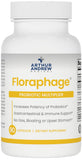 Arthur Andrew Medical empaque frontal mostrando el producto y beneficio de equilibrio intestinal