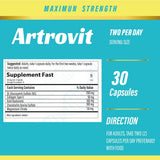 Artrovit cápsulas abiertas mostrando contenido y pureza
